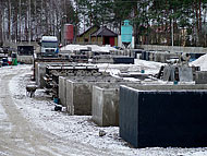 Zbiorniki betonowe Wawer
